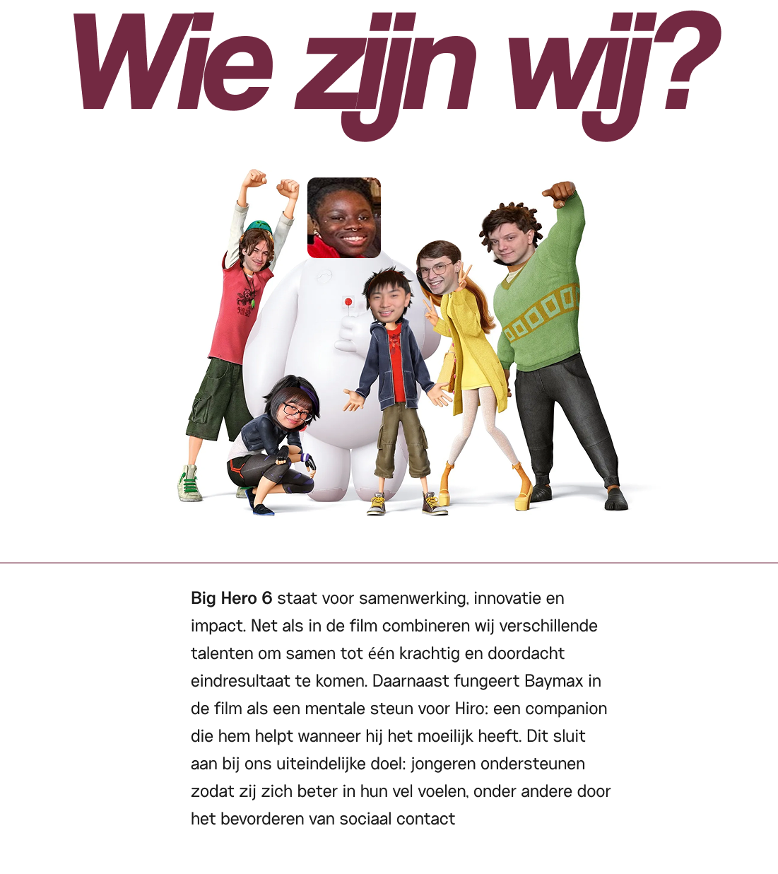 Wie zijn wij?...
